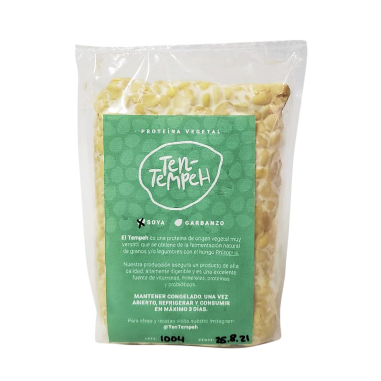 Tempeh de Soya Gluten Free Alimentos sin Gluten