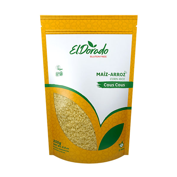 Cous Cous de Maíz y Arroz Gluten Free Alimentos sin Gluten