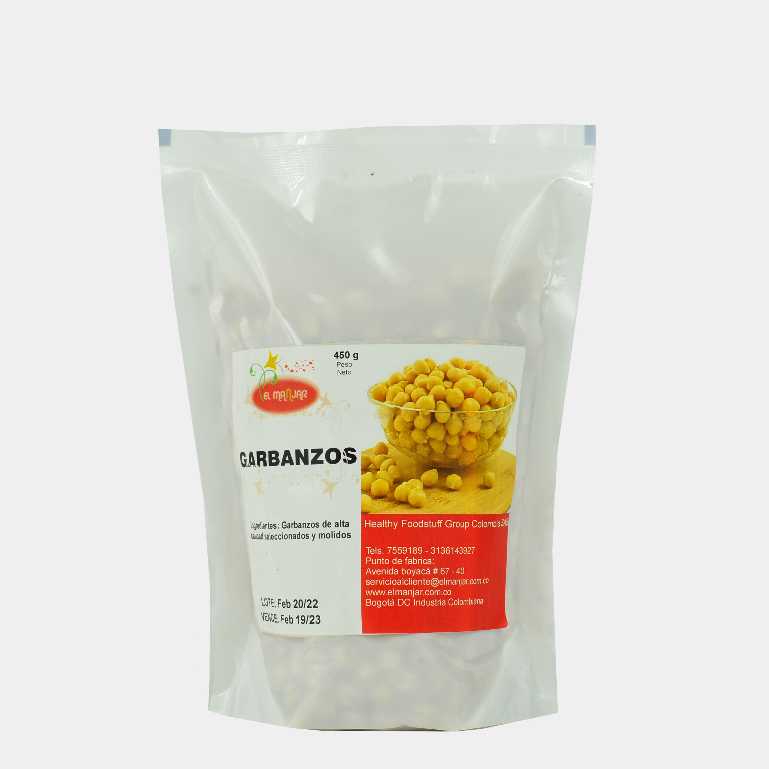 Garbanzos Gluten Free Alimentos sin Gluten